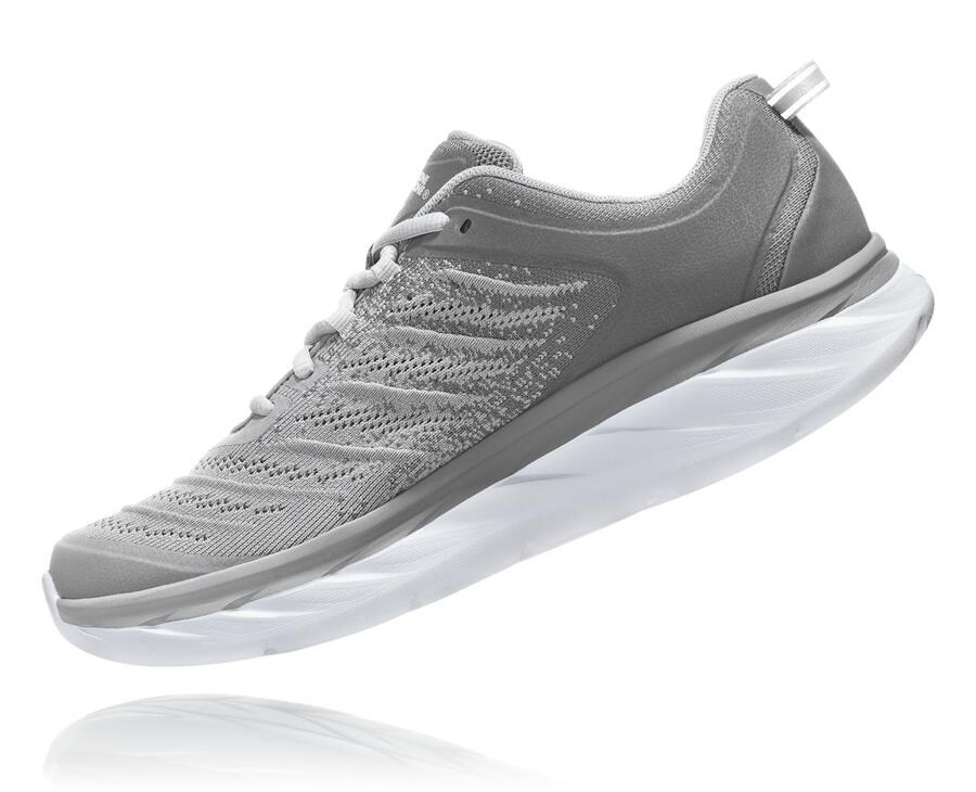 Hoka One One Running Shoes Mens Grey - Akasa - 60189PFSU